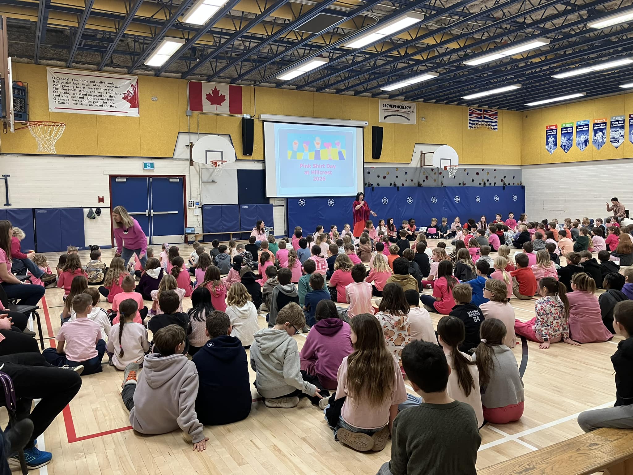 Hillcrest Pink Shirt Day